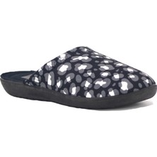 Rahat Taban Klasik Kadın Ev Terliği Siyah TARZ16418