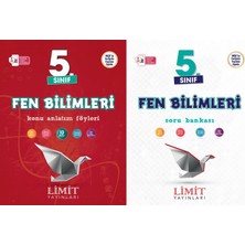 Limit 2025 5. Sınıf Fen Bilimleri Konu Anlatım + Soru Bankası Seti 2 Kitap Güncel Müfredat