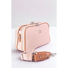 Galb Deri Günlük Kullanıma Uygun Premium Kadın Omuz Çantası