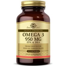 Solgar Omega 3 950 Mg 50 Softgel Kapsül