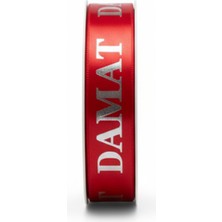 Baskılı Kırmızı Damat Kurdelası 50MT