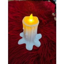 Albero Dekoratif Mumluk Beyaz