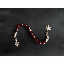 Mryart Bordo Toz Kehribar Zaza Tesbih