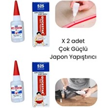 Çok Güçlü Japon Yapıştırıcı 2 Adet