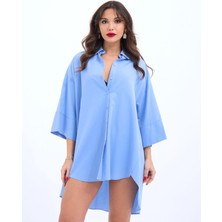 Moderie Butik 4328 Gömlek-Mavi