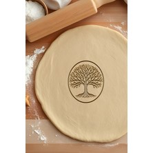 Sonsuzluk Ağacı Kurabiye Kalıbı, Hamur Şekillendirici, Bisküvi Kalıbı, Kolay Kesim Ucu