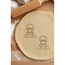 Anime Kurabiye Kalıbı, Hamur Şekillendirici, Bisküvi Kalıbı, Kolay Kesim Ucu