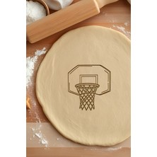 Basketbol Potası Kurabiye Kalıbı, Hamur Şekillendirici, Bisküvi Kalıbı, Kolay Kesim Ucu
