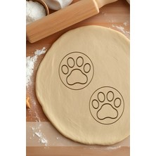 Pati Kurabiye Kalıbı, Hamur Şekillendirici, Bisküvi Kalıbı, Kolay Kesim Ucu