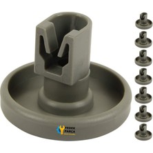 Aeg Uyumlu F54750 Bulaşık Makinesi Alt Sepet Tekerleği 8 Adet