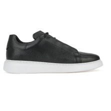 Ziya, Erkek Hakiki Deri Sneaker 1531026Z8552 Siyah