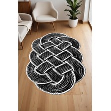 Dijital Baskı Lazer Kesim Örgü 3 Boyut Dekoratif Makinada Yıkanabilir Salon Mutfak ve Yolluk Halısı