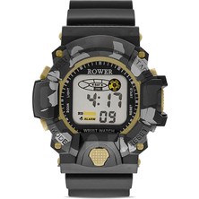 Ticarto Rwr Collection Genç-Çocuk Dijital Sarı Silikon Kol Saati TCTSR004804S0295