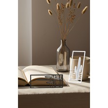 Kaktüs Kitap Ayracı, Modern Tasarım, Hafif ve Şık 2’li, Siyah ve Beyazın Modern Uyumu