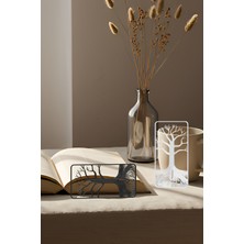 Sonsuzluk Ağacı Kitap Ayracı, Modern Tasarım, Hafif ve Şık 2’li, Siyah ve Beyazın Modern Uyumu