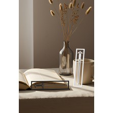 Kılıç Kitap Ayracı, Modern Tasarım, Hafif ve Şık 2’li, Siyah ve Beyazın Modern Uyumu