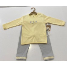 Bistyle 2li Takım Little Koala Gri - Sarı - Ekru