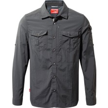 Craghoppers Nl Adv Ls Erkek Gömlek-Antrasit