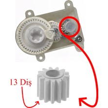 Fakir Uyumlu Sms 410 Blender Hazne Kapağı Küçük Mil Dişlisi - Kısa Mile Takılan