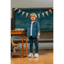 Erkek Çocuk 5 Cep Denim Pantolon MNT25E208