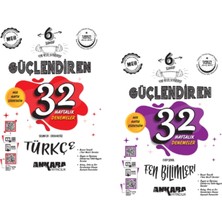Ankara Yayıncılık 6. Sınıf Türkçe - Fen Bilimleri Güçlendiren 32 Deneme