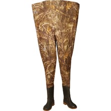 Tsunami Saz Desenli Göğüs Tulum Çizme