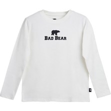 Bad Bear Tee Beyaz Çocuk Sweatshirt