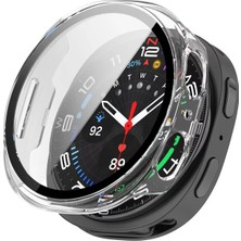 Microsonic Samsung Galaxy Watch 8 40MM Kılıf Clear Premium Slim Watchband Şeffaf