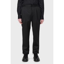 Emporio Armani Streç Yün Karışımlı Regular Fit Düz Paça Kumaş Pantolon Erkek Pantolon EM000496 TE11061 UC001
