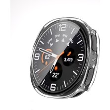 Vendas Samsung Galaxy Watch 8 40mm Sert PC Kasa ve Ekran Koruyucu Zore Watch Gard 38