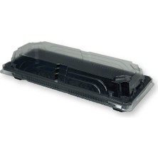 Kapaklı Orta Sushi Kabı - Suşi Kabı