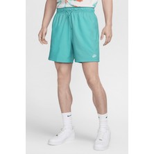 Nike Sportswear Club Flow Versatile Weave File Astarlı Erkek Şort Turkuaz