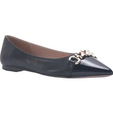 Nine West Mavero 3fx Siyah Kadın Babet