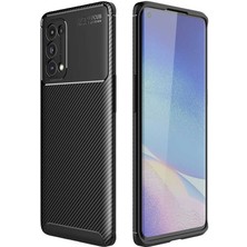 Oppo Reno 5 Pro 5g Kılıf Omsy Negro Silikon Kapak-Siyah