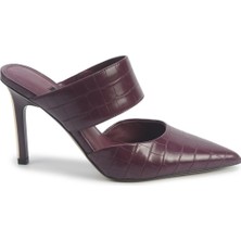 Nine West Trınıdad 5pr Bordo Kadın Topuklu Terlik