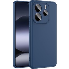 Redmi Note 14 5g Kılıf Omsy Mara Lansman Kapak - Lacivert