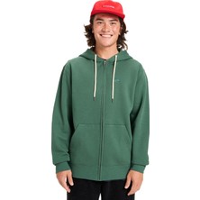 Quiksilver Salt Water Zip Erkek Yeşil Sweatshirt