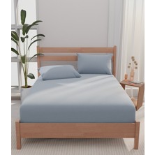 Çift Kişilik Urban Mavi Çarşaf Seti