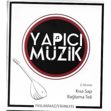 Segah Müzik Yapıcı  Kisa Sap Baglama Tel 0,18