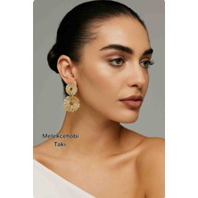 Melekcehobi Takı Xuping Marka Çift Halkalı Trend Küpe