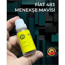 ( Kod- Fiat 483 Menekşe Mavisi ) - Profesyonel Rötüş Boyası - Taş Izi ve Çizik Giderici