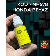 ( Kod- NH578 Kristal Beyaz ) - Hyundai Profesyonel Rötüş Boyası - Taş Izi ve Çizik Giderici