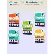 8. Sınıf Matematik - Fen Bilimleri - Türkçe - Paragraf - Inkılap Tarihi (A Set) Soru Bankaları