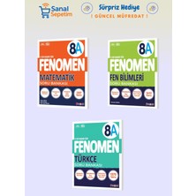 8. Sınıf Matematik - Fen Bilimleri - Türkçe (A Set) Soru Bankaları