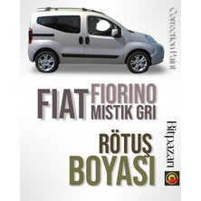 Fiat Fiorino Metalik Mistik Gri - 612 - Profesyonel Rötüş Boyası - Taş Izi ve Çizik Giderici