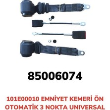 Aft 101E00010 - Emniyet Kemeri Ön 3 Nokta Otomatik Unıversal