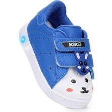 Kiko Kids Bart Cırtlı Işıklı Erkek Bebek Spor Ayakkabı