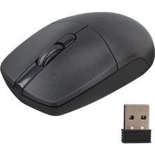 SPK7347B Kablosuz USB 1200DPI Sessiz Optik Mouse Siyah (5047)