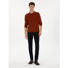 Cacharel Erkek Lacivert Slim Fit Pamuk Karışımlı Jean Pantolon 50314011-VR033