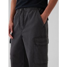 Gap Erkek Lacivert Baggy Kargo Jean Pantolon